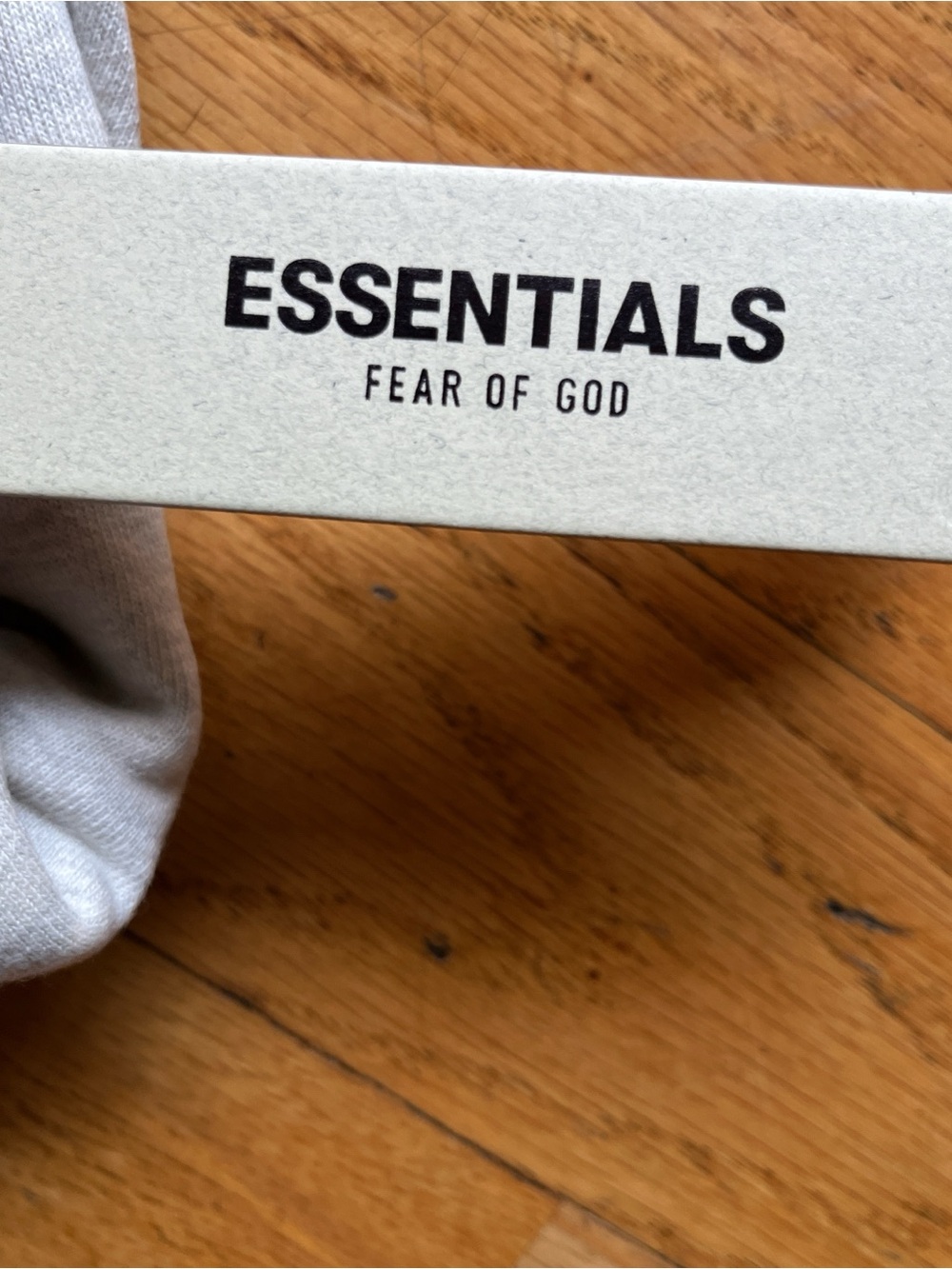 Essentials Translucent Gray Branded Packaging Bag - Picture 3 of 5